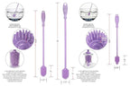 A-Brush Silicone Bottle Cleaner Brush, 3 Piece Set, Long Handle - Image 3