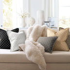 ZWJD 12x20 Pillow Covers Set of 2 Soft Polyester Textured Pillow Covers - Image 6
