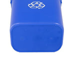 Amazon Basics Trash Can, Rectangular Commercial Office Wastebasket, Recycle Logo - Image 5