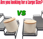 3 Tier Wide Expandable Cabinet Spice Rack Organizer - Image 3