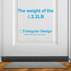 QUOLIX Triangle Under-Door Draft Stopper, Weighted Weather Stripping - Image 5