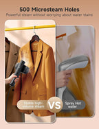 Travel Steamer for Clothes, Portable Handheld Design, Clothing Wrinkles Remover - Image 5