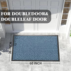 Yimobra Extra Large Door Mat Outside Entrance 60x32, Waterproof Heavy Duty - Image 2
