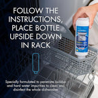 Glisten Dishwasher Cleaner, Removes Limescale, and Grease, Lemon Scent - Image 3
