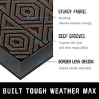Yimobra Door Mat, Outdoor Indoor Entrance Welcome Mat, Heavy Entry Front Door - Image 5