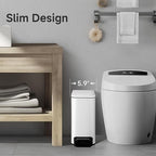 TIPGO Slim Bathroom Trash Can - Image 5