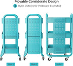 DESIGNA 3-Tier Utility Storage Rolling Cart - Image 7
