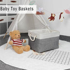 HNZIGE Large Fabric Storage Baskets - Image 3