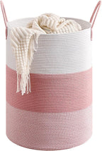 CLHMILY&Z 100L Laundry Basket Round Storage Rope Basket by ClhmilyZ
