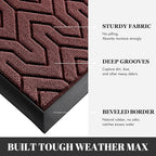 Yimobra Large Door Mat Outside Entrance 47x32, Waterproof Heavy Duty Outdoor - Image 4