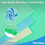 Shop Towels – 20 Pack Edgeless Microfiber Cleaning Cloths, Reusable Towels - Image 4