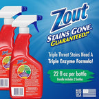 Zout Laundry Stain Remover Spray, Triple Enzyme Formula, 22 Ounce Bottles - Image 2