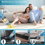 Handheld Vacuum Cordless, 14500PA Powerful Suction Hand Held Vacuum Cleaner - Image 3
