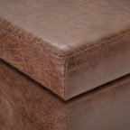 SIMPLIHOME Avalon 48 inch Wide Contemporary Rectangle Storage Ottoman Bench in - Image 7