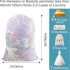 Polecasa Extra Heavy Duty Large Diamond Mesh Laundry Bags - Image 2