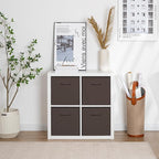 StorageWorks Brown Storage Cubes, 13x13 Storage Cube Bins - Image 4