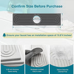 Absorbent Faucet Mat, Sink Caddy Kitchen Sink Organizer, Kitchen Counter Decor - Image 5
