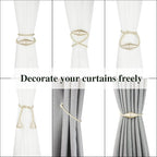 4 Pack Magnetic Curtain Tiebacks Rope Modern Handmade Curtain Tie Backs - Image 5