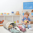 Cotton Rope Laundry Basket Hamper - Image 7