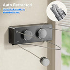 Retractable Twin Clothesline Indoor, Non-Sagging Outdoor Clothes Line - Image 4