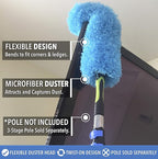 EVERSPROUT Flexible Microfiber Feather Duster | Extra-Long 24 inch Brush Head - Image 6