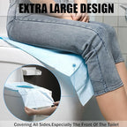 50 Pack Toilet Seat Covers Disposable 16x24 Inch XL Portable Toilet Liners - Image 5