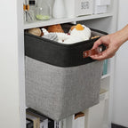 DULLEMELO Storage Bins for Organizing, Closet Storage Baskets for Gift Empty - Image 6