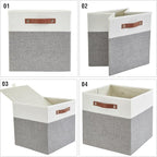 Collapsible Fabric Storage Cube Bins - Image 7