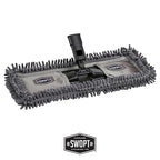 SWOPT 18” Microfiber Dust Mop, Microfiber Flexible Duster, Cotton Mop + 60" - Image 2
