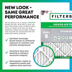 Filterbuy 20x21x1 Air Filter MERV 8 Dust Defense Replacement, Electrostatic - Image 3