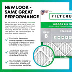 Filterbuy 16x24x4 Air Filter MERV 8 Dust Defense Replacement, Electrostatic - Image 3