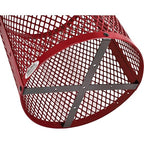 Global Industrial 36 Gallon Outdoor Steel Trash Can - Image 5