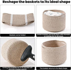Small Storage Baskets for Organizing, Organizer Baskets for Shelves, Small - Image 7