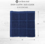 100% Cotton Terry Dish Cloth & Dish Towel, 6 Pack, Super Soft and Absorbent - Image 4
