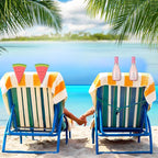 Sieral 8 Pcs Beach Towel Clips Beach Chair Pool Clips - Image 7
