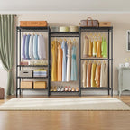 VIPEK V5 Plus Large Portable Closet Rack Freestanding Wardrobe Closet, 85.4" L - Image 3