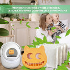 Unscented Cat Litter Box Deodorizer Kit Stick-On Activated Carbon Odor - Image 8