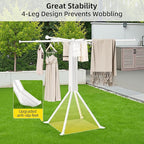 BIREN Clothes Drying Rack Foldable Extending Laundry Rack - Image 3