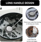 Stainless Steel Wool Metal Wire Scrubber Sponge Scouring Pads Brush Set - Image 5