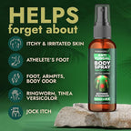 Body Spray with Tea Tree Oil | Fast-Absorbing Antifungal Treatment - Image 2
