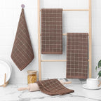 Homaxy 100% Cotton Terry Kitchen Dish Cloths, Ultra Soft and Absorbent Dish - Image 6