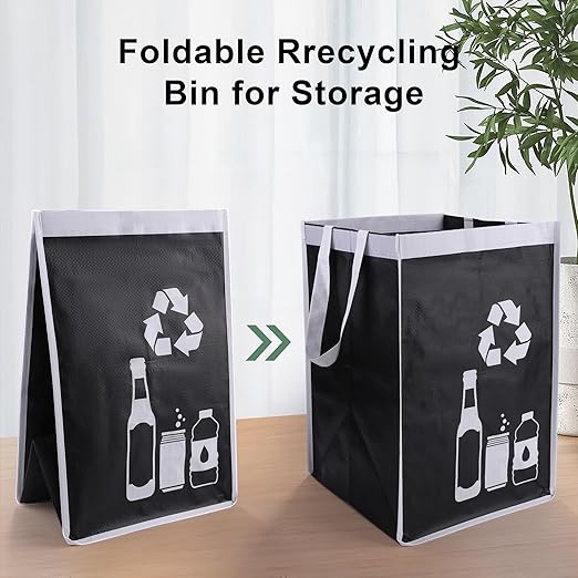 Recycle Waste Bag for Kitchen Home- Large Indoor Recycling Bins Trash Sorting - Image 3