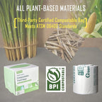 Greensoil 100% Compostable Waste Bags 2.6 Gallon, Extra Thick Kitchen Small - Image 4