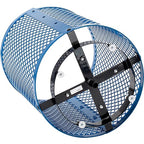 Global Industrial Outdoor Diamond Steel Trash Can - Image 6