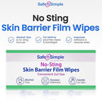 Safe n' Simple No Sting Skin Prep Wipes - Image 3