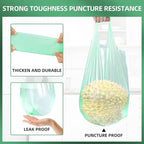 2.6 Gallon Trash Bag 150 Count, Unscented Strong Handle Tie Garbage Bags Fit 10 - Image 3