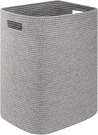 OIAHOMY Laundry Hamper, Laundry Basket，Rectangle Cotton Storage Basket - Image 8