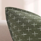 ZWJD 12x20 Pillow Covers Set of 2 Soft Polyester Textured Lumbar Pillow Covers - Image 2