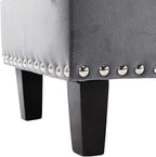 Ottoman with Storage, Storage Ottoman Bench with Button-Tufted, Upholstered End - Image 7