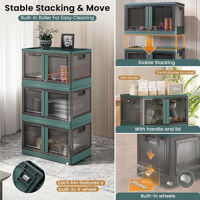 19Gal Collapsible Storage Bins - Image 4